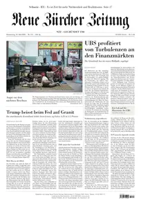Neue Zuercher Zeitung - 01 August 2025