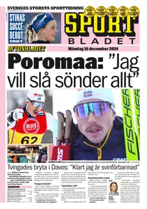 Sportbladet - 16 December 2024