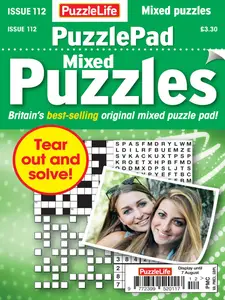 PuzzleLife PuzzlePad Puzzles - July 2025