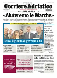 Corriere Adriatico Ascoli - 15 Marzo 2025