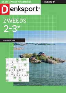 Denksport Zweeds 2-3 vakantieboek N.257 - 1 Oktober 2024