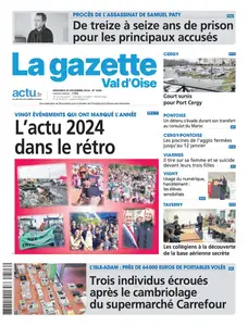 La Gazette du Val d'Oise - 25 Décembre 2024