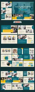 Teal Yellow Business Investment B7ZLTRU
