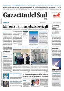 Gazzetta del Sud Reggio Calabria - 27 Ottobre 2025