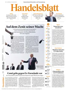 Handelsblatt  - 20 Januar 2025