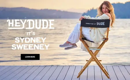 Sydney Sweeney - Hey Dude Campaign 2024