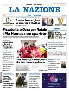 La Nazione Pisa Pontedera - 11 Novembre 2025