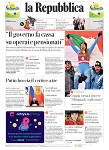 la Repubblica - 22 Dicembre 2025