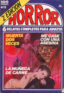 Horror 12 de 118 Muerta dos veces / Me case con una asesina / La muñeca de carne