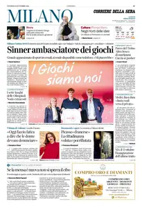 Corriere della Sera Milano - 20 Settembre 2024