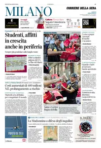 Corriere della Sera Milano - 29 Agosto 2024