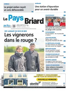 Le Pays Briard - 14 Janvier 2025