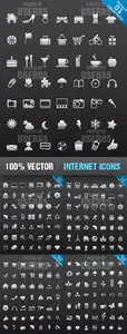 Stock Vector - Internet Icons