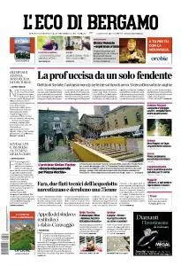 L'Eco di Bergamo - 31 Agosto 2016
