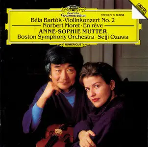 Béla Bartók: Violin Concerto No.2 / Norbert Moret: En rêve (1992)