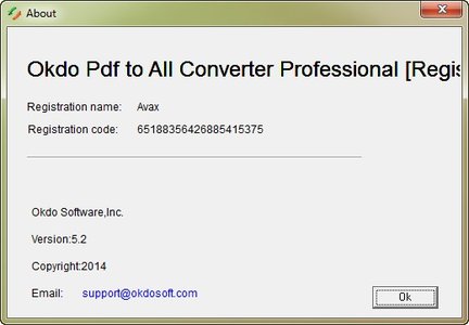 Okdo Pdf to All Converter Professional 5.2