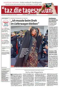 Tageszeitung TAZ vom 04 September 2013