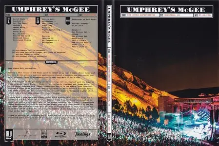 Umphrey's McGee - Red Rocks Amphitheatre Morrison CO 07.05.2014 (2015) Blu-ray