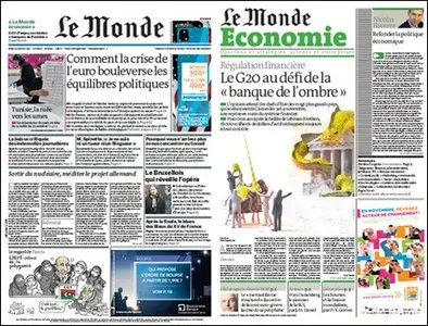 Le Monde - 25 October 2011 (+ Supplement)