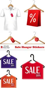 Vectors - Sale Hanger Stickers