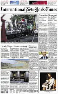 International New York Times February 26 2014
