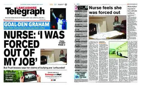 Lancashire Telegraph (Blackburn, Darwen, Hyndburn, Ribble Valley) – January 15, 2018