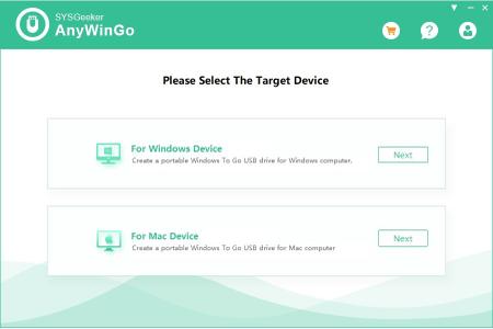 SYSGeeker AnyWinGo 4.7.2.9