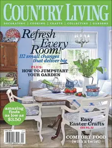 Country Living Magazine April 2009