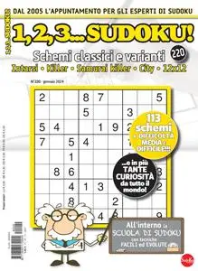 123 Sudoku N.220 - Gennaio 2024