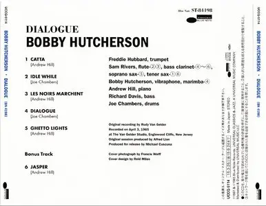 Bobby Hutcherson - Dialogue (1965) {Blue Note Japan SHM-CD UCCQ-5114 rel 2015} (24-192 remaster)