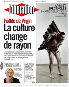 Libération du Mardi 8 Janvier 2013