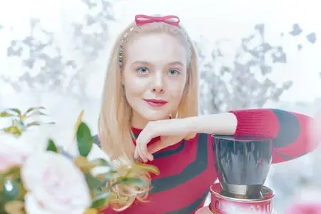 Elle Fanning - Miu Miu Twist Shanghai Promoshoot 2019