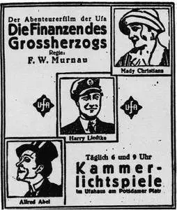 Die Finanzen des Großherzogs / Finances of the Grand Duke (1924)