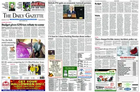 The Daily Gazette – October 21, 2022