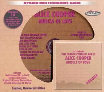 Alice Cooper - Muscle Of Love (1973) [2015 Audio Fidelity]