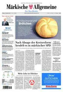 Märkische Allgemeine Der Havelländer - 03. November 2017