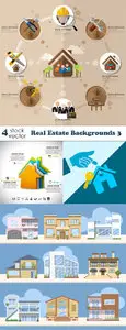 Vectors - Real Estate Backgrounds 3