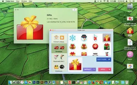 Folder icon designer 3.7 Mac OS X