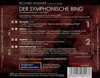 Duisburg Philharmonic Orchestra dir. Jonathan Darlington - Wagner / Dressler: The Symphonic Ring Studio Master
