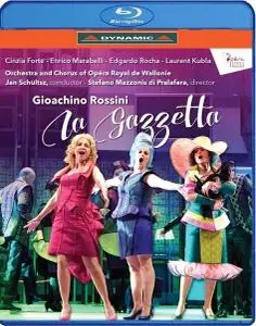 Jan Schultsz, Orchestra and Chorus of Opera Royal de Wallonie - Rossini: La Gazzetta (2016) [BDRip]