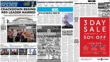 Philippine Daily Inquirer – February 02, 2018
