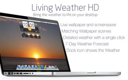 Living Weather HD v3.2.0 Multilingual Mac OS X