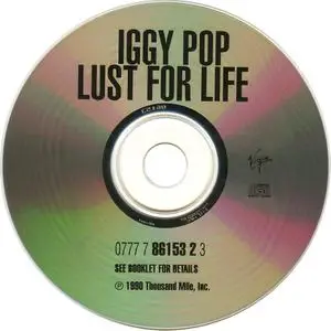Iggy Pop - Lust For Life (1977) {1991 Virgin}