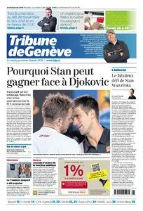 Tribune de Genève du 28 29 Janvier 2015