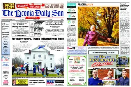 The Laconia Daily Sun – November 07, 2018