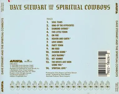 Dave Stewart And The Spiritual Cowboys - Dave Stewart And The Spiritual Cowboys (1990)