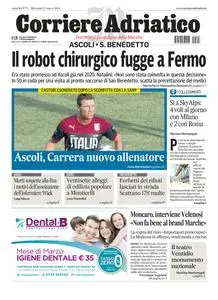 Corriere Adriatico Ascoli - 13 Marzo 2024