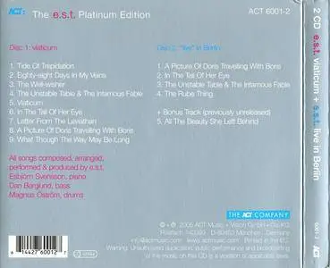 Esbjorn Svensson Trio (E.S.T.) - Viaticum & Live in Berlin (2005) {2 CD Set ACT-Platinum Edition}