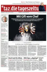 Tageszeitung TAZ vom 10 Mai 2012