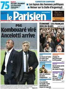 Le Parisien & Le Journal de Paris du Vendredi 23 Décembre 2011
